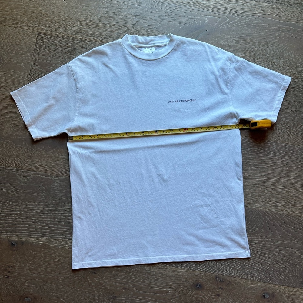 KAR L’Art de l’Automobile Ferrari White Tee Size XL